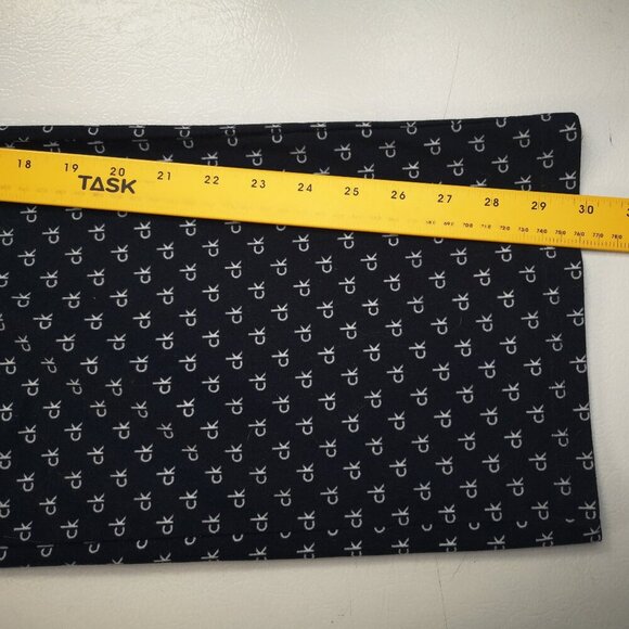 Calvin Klein Ladies Size Medium Navy W/ White Straight Legs Lounge Pants - Picture 6 of 6